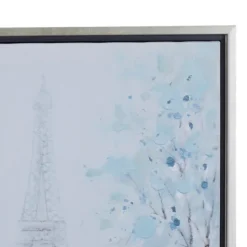 Kirkland's Home Rainy Paris Blues Transitional Framed Wall Art- Framed Art