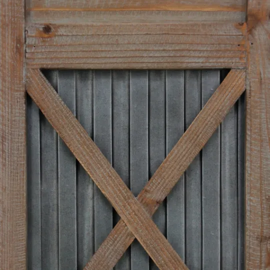 Kirkland's Home Raleigh Shutters, Set Of 2- Wall Plaques