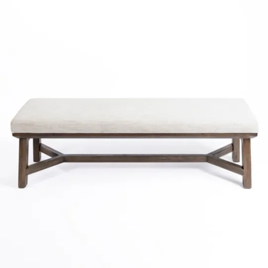 Kirkland's Home Randi Upholstered Bench- Benches & Ottomans