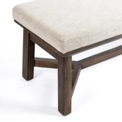 Kirkland's Home Randi Upholstered Bench- Benches & Ottomans