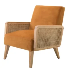 Kirkland's Home Rattan Accent Chair- Accent Chairs