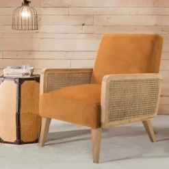Kirkland's Home Rattan Accent Chair- Accent Chairs