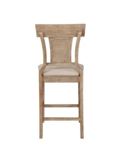 Kirkland's Home Ray With Gray Wash Finish Counter Stool- Bar Stools & Counter Height Stools