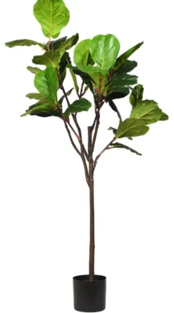 Kirkland's Home Real Touch Fiddle Leaf In Nursery Planter, 70 In.- Stems & Bouquets