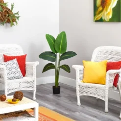 Kirkland's Home Real Touch Travelers Palm Plant, 45 In.- Trees & Topiaries