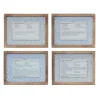 Kirkland's Home Recipe Card Wall Plaques, Set Of 4- Wall Quotes & Signs