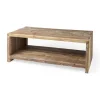 Kirkland's Home Reclaimed Natural Wood Distressed Coffee Table- Coffee Tables