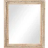Kirkland's Home Rectangle Distressed Beaded Wall Mirror- Decorative Mirrors