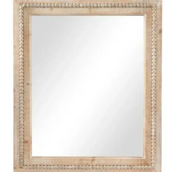 Kirkland's Home Rectangle Distressed Beaded Wall Mirror- Decorative Mirrors