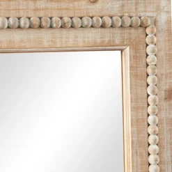 Kirkland's Home Rectangle Distressed Beaded Wall Mirror- Decorative Mirrors
