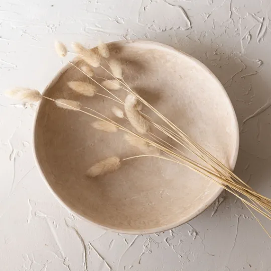 Kirkland's Home Recycled Paper Mache Decorative Bowl- Decorative Bowls & Jars