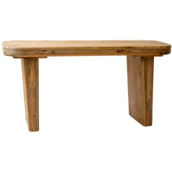 Kirkland's Home Recycled Wood Bench- Benches & Ottomans