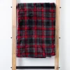 Kirkland's Home Red And Green Plaid St. Nick Throw- Blankets & Throws