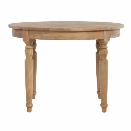 Kirkland's Home Reese Round Natural Dining Table- Dining Tables