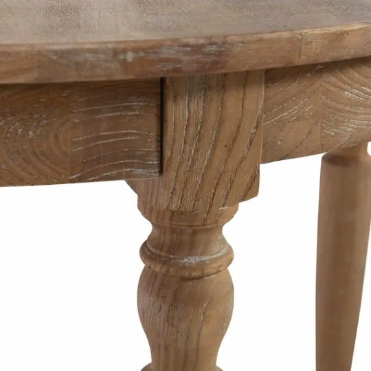 Kirkland's Home Reese Round Natural Dining Table- Dining Tables