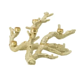 Kirkland's Home Resin Coral Candle Holder- Candle Holders