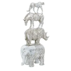 Kirkland's Home Resin Stacked Animals Sculpture- Statues & Figurines