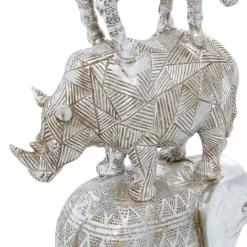 Kirkland's Home Resin Stacked Animals Sculpture- Statues & Figurines