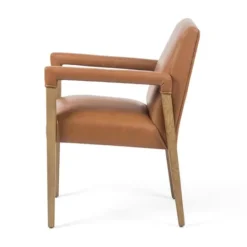 Kirkland's Home Reuben Sierra Butterscotch Dining Chair- Dining Chairs