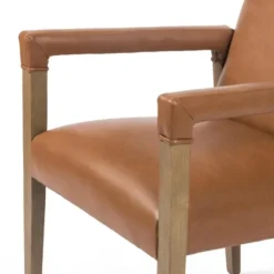 Kirkland's Home Reuben Sierra Butterscotch Dining Chair- Dining Chairs