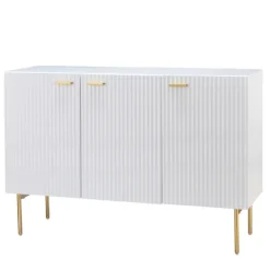 Kirkland's Home Ribbed Wood Sideboard Cabinet- Cabinets & Sideboards