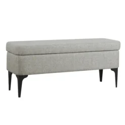 Kirkland's Home Ricardo Woven Storage Bench- Benches & Ottomans