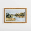 Kirkland's Home River Landscape Framed Art Print- Framed Art
