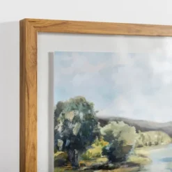 Kirkland's Home River Landscape Framed Art Print- Framed Art