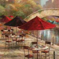 Kirkland's Home Riverwalk Charm Canvas Art Print By Ruane Manning- Canvas Art