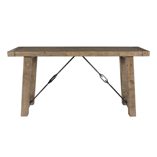 Kirkland's Home Roane Gray Reclaimed Pine Console Table- Console Tables