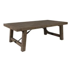Kirkland's Home Roane Gray Reclaimed Pine Coffee Table- Coffee Tables