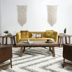 Kirkland's Home Roane Gray Reclaimed Pine Coffee Table- Coffee Tables