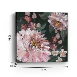 Kirkland's Home Romantic Moody Roses Giclee Canvas Art Print- Canvas Art