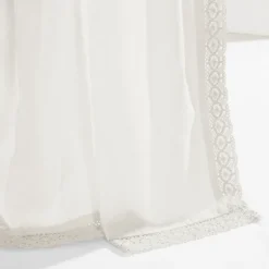Kirkland's Home Rosalie Lace Curtain Panel Set, 108 In.- Curtains & Drapes