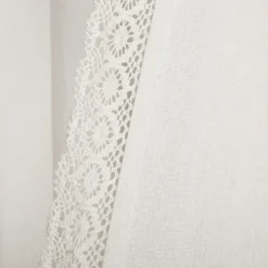 Kirkland's Home Rosalie Lace Curtain Panel Set, 63 In.- Curtains & Drapes
