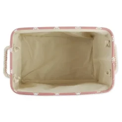 Kirkland's Home Rose Trellis Paw Print Storage Basket, 14 In.- Baskets & Boxes