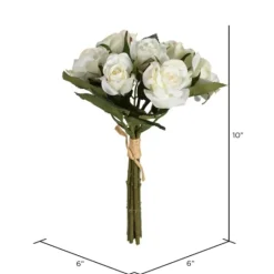 Kirkland's Home Roses Bundle Bouquets, Set Of 3- Stems & Bouquets