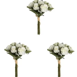 Kirkland's Home Roses Bundle Bouquets, Set Of 3- Stems & Bouquets