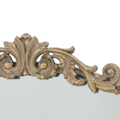 Kirkland's Home Round Antique Floral Scroll Mirror, 32 In.- Decorative Mirrors