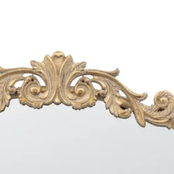 Kirkland's Home Round Antique Floral Scroll Mirror, 39 In.- Decorative Mirrors