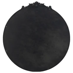 Kirkland's Home Round Antique Floral Scroll Mirror, 32 In.- Decorative Mirrors
