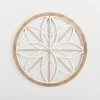 Kirkland's Home Round Beaded Medallion Wall Plaque- Wall Plaques