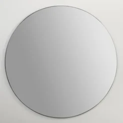 Kirkland's Home Round Black Linear Wall Mirror- Framed Mirrors