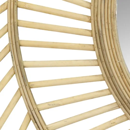 Kirkland's Home Round Double Frame Rattan Mirror- Decorative Mirrors