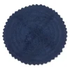 Kirkland's Home Round French Crochet Bath Mat, 28 In.- Bathroom Rugs
