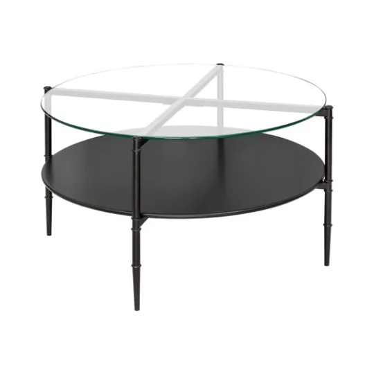 Kirkland's Home Round Martha Stewart Coffee Table- Coffee Tables