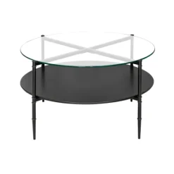 Kirkland's Home Round Martha Stewart Coffee Table- Coffee Tables