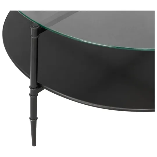 Kirkland's Home Round Martha Stewart Coffee Table- Coffee Tables