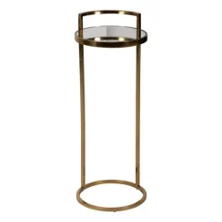 Kirkland's Home Round Metal Cocktail Table- Accent & End Tables