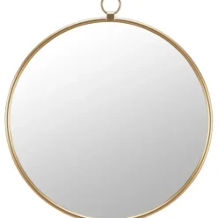 Kirkland's Home Round Metal Mirror With Ring- Decorative Mirrors